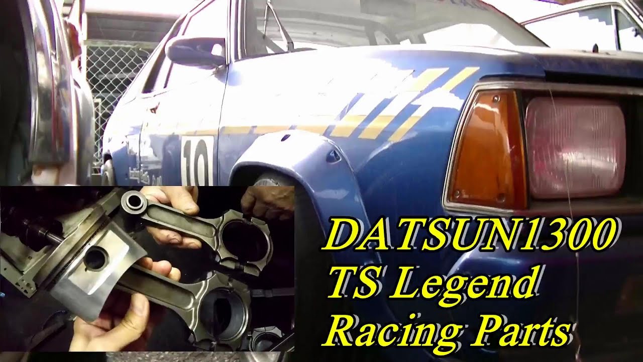 DATSUN1300 Parts【 Racing Connecting rod 1 piston ring】 / SUNNY