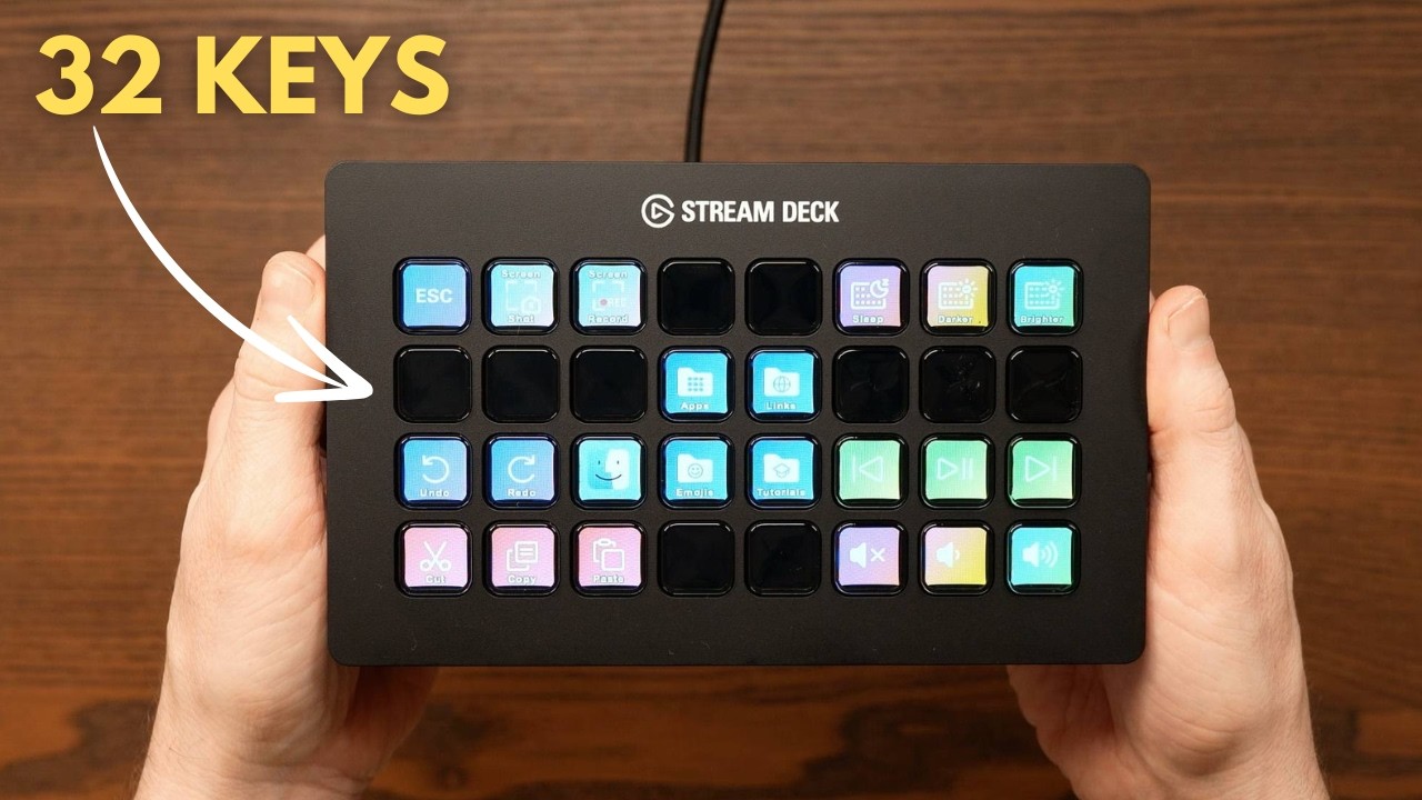 Elgato Stream Deck XL: Why 32 Keys Are a Game Changer - YouTube
