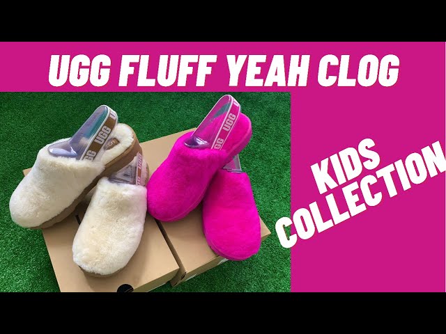 UGG FLUFF YEAH CLOG UNBOXING REVIEW & TRY ON HAUL | FT. 2 COLORS