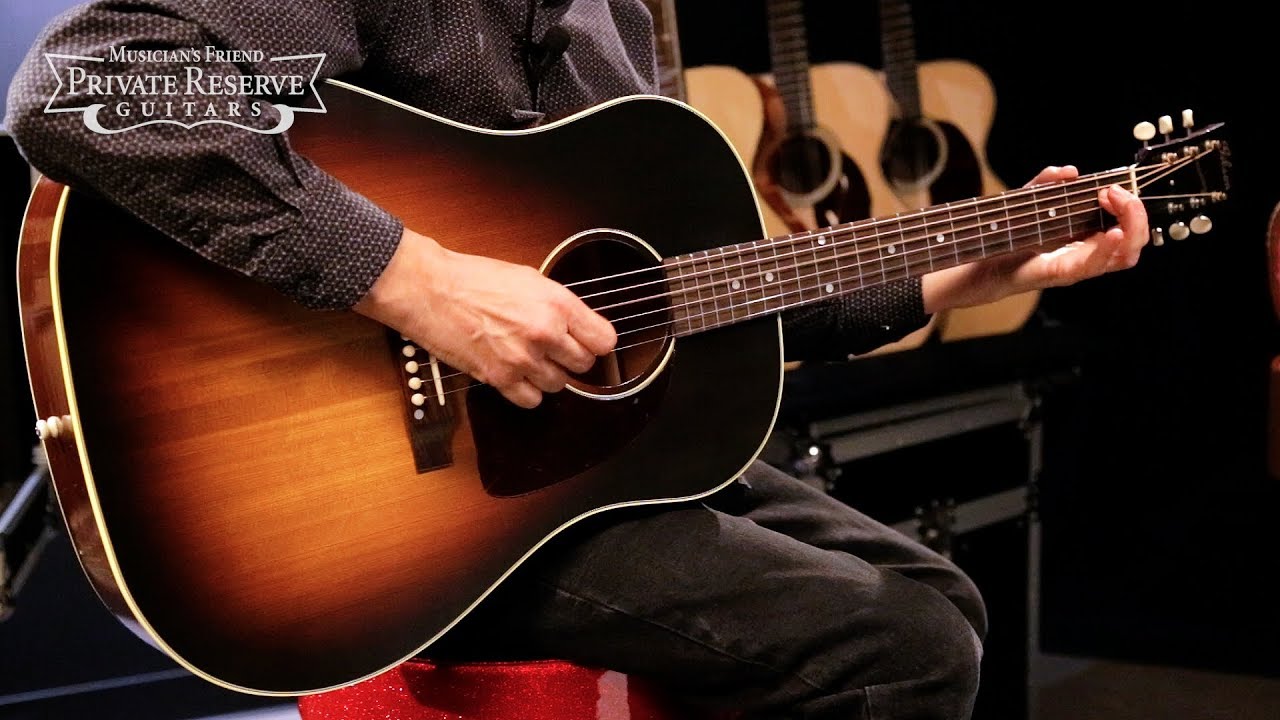 Gibson 2019 J-45 Vintage Acoustic Guitar - YouTube