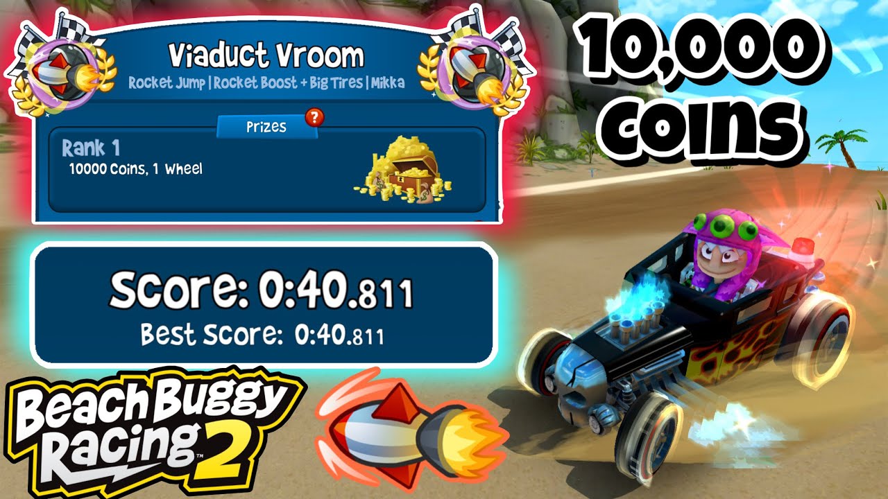 Viaduct Vroom 🏎️| 10k Coins Prize✨| Bone shaker🍖+ Mikka