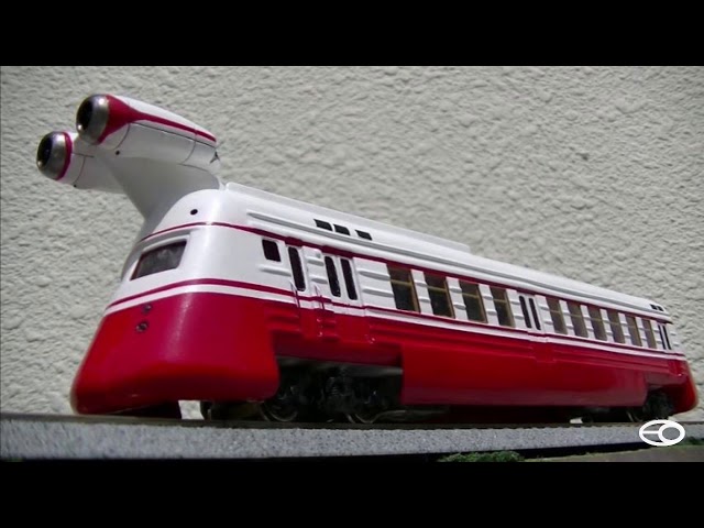 HOゲージ ロシア ターボジェットトレインER22 - YouTube