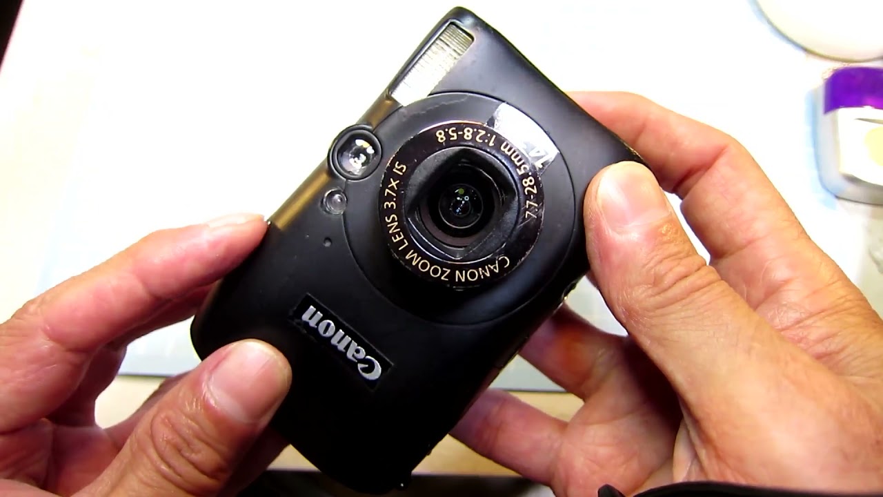 Camera】メリカリ 499円で買った Canon IXY DIGITAL 3000IS ボロボロ