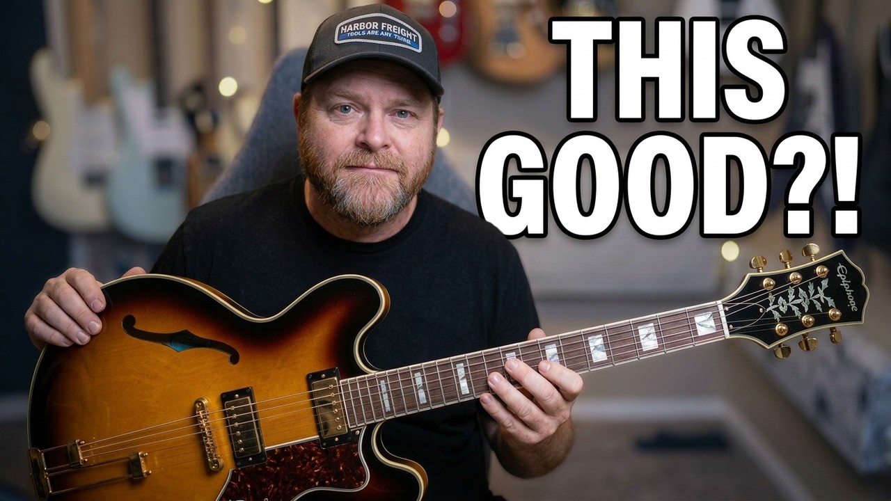 I Didn't Expect it to be THIS Good! | Epiphone Sheraton Unboxing