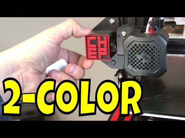 Two Color Print Using Z-Offset Plugin in Cura - YouTube