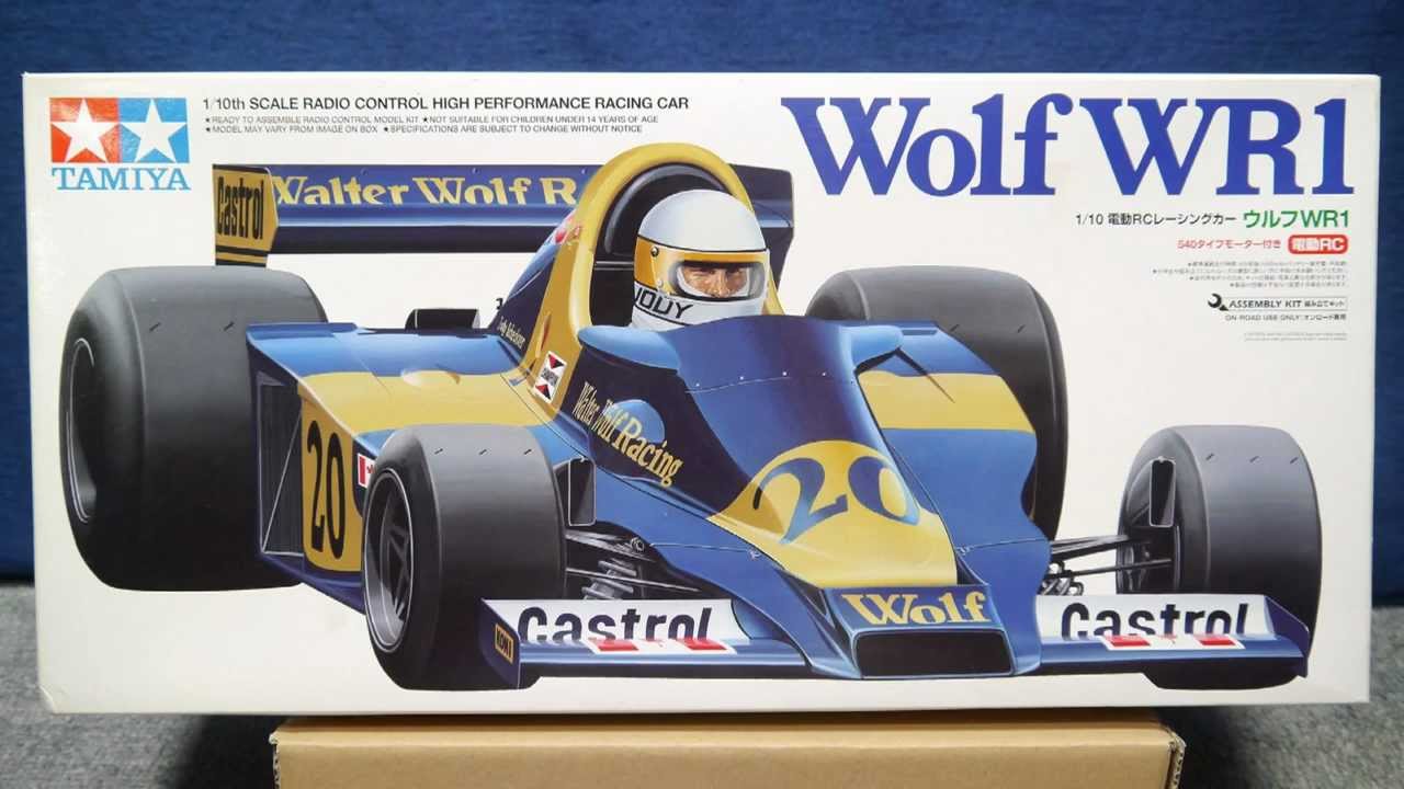 タミヤ F104W ウルフWR1 ITEM84124 TAMIYA F104W Wolf WR1 - YouTube