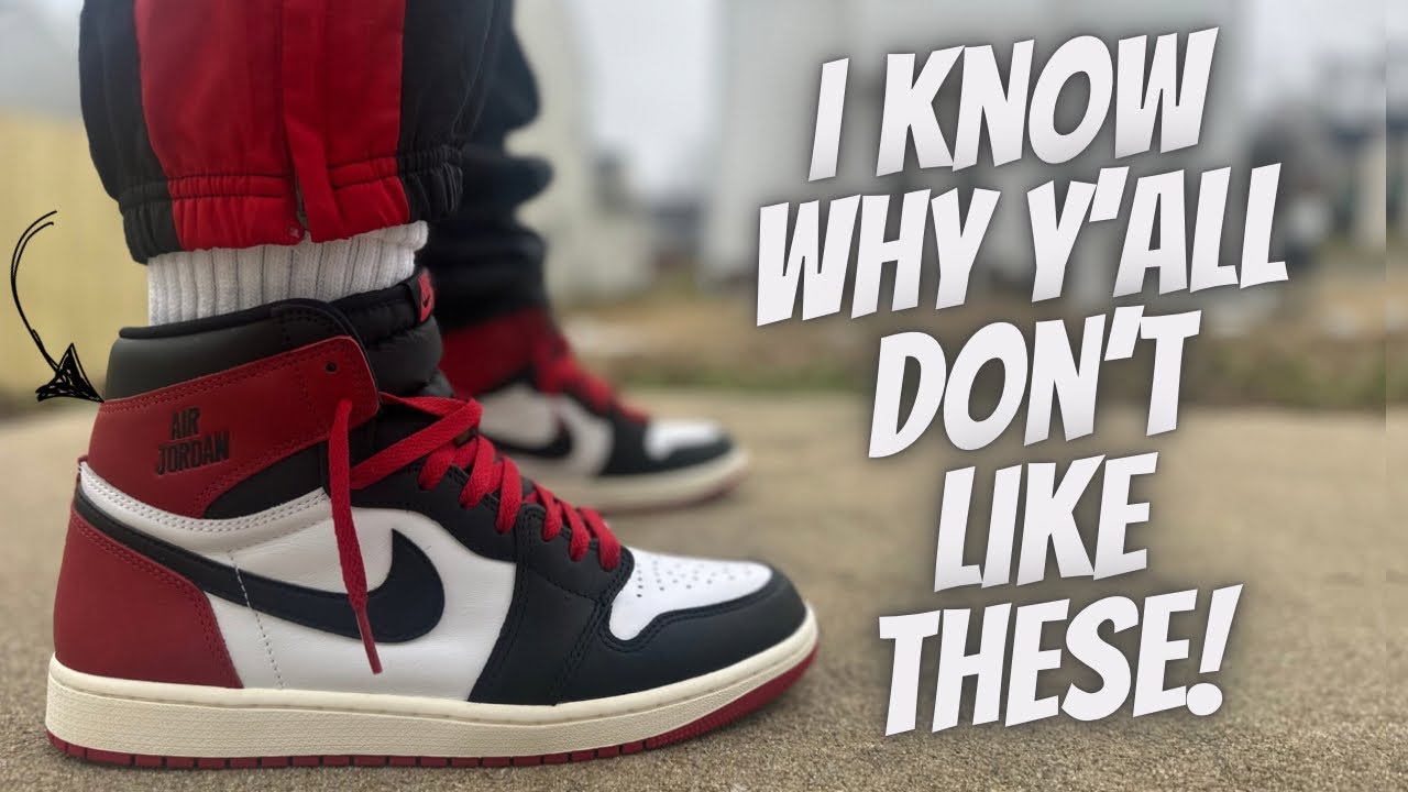 Retro Jordan 1 “Reimagined” Black Toe! Review & On Feet! - YouTube