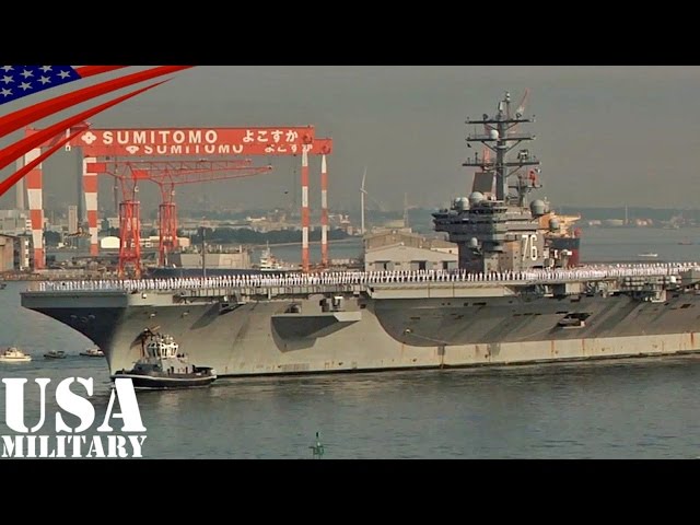 空母ロナルド・レーガン(CVN-76)が日本に到着 - USS Ronald Reagan
