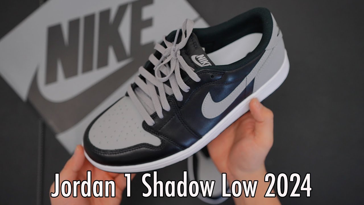 Jordan 1 Low Shadow 2024 Styling Review and On foot - YouTube