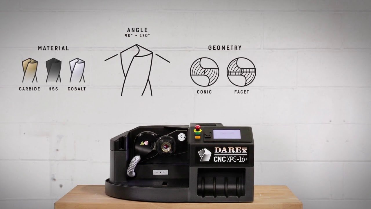 XPS-16+ CNC Drill Sharpener - DAREX