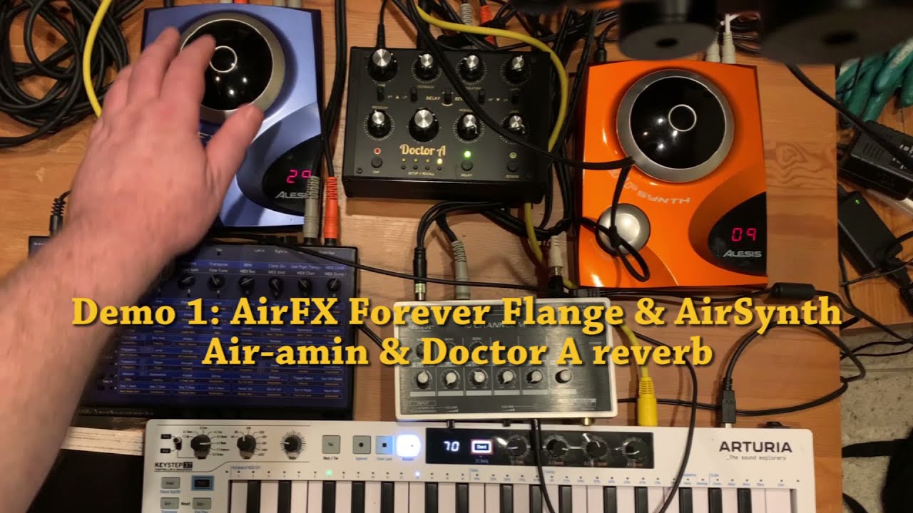 Alesis AirSynth + Doctor A FX meets DSI Evolver + Alesis AirFX