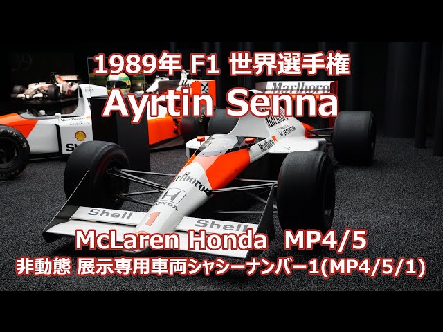 マクラーレン・ホンダ 1989 MP4/5 F1 アイルトン・セナ McLaren Ayrton