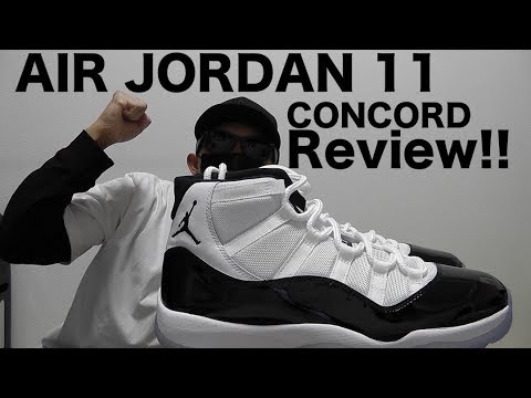 AIR JORDAN 11 RETRO CONCORD 購入！ sneakerレビュー - YouTube