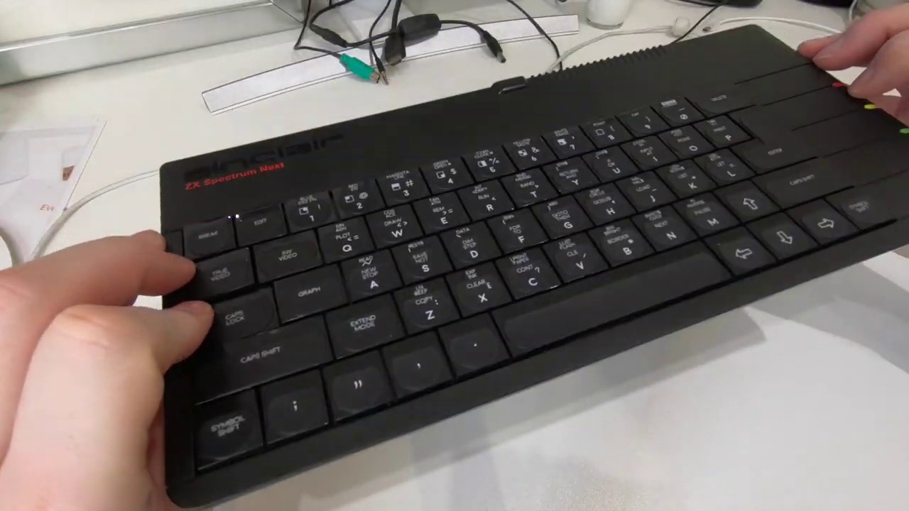 Opening a ZX Spectrum Next - YouTube
