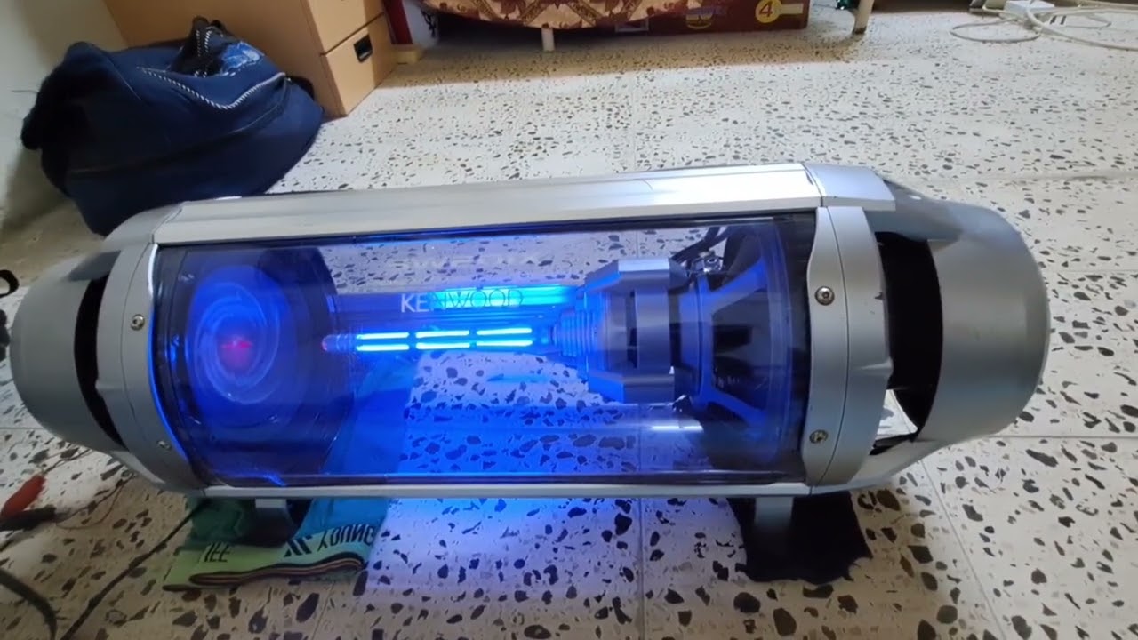 Kenwood Power Bass Reactor SW201X - Japan, Bass Test on 12V Power