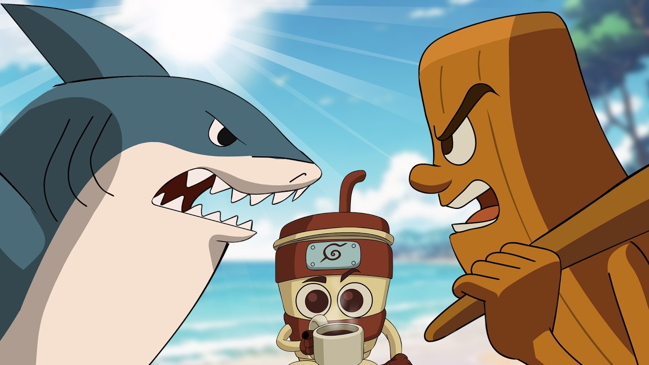 BRAINROT ANIME - Tralalero Tralala Vs Tung Tung Tung Sahur - YouTube