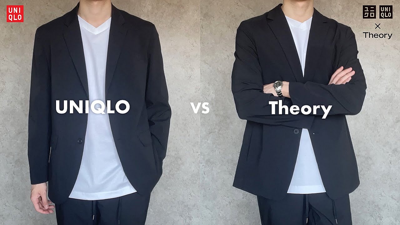 UNIQLO×Theory】新作感動ジャケット&パンツ徹底比較！どちらがお好み