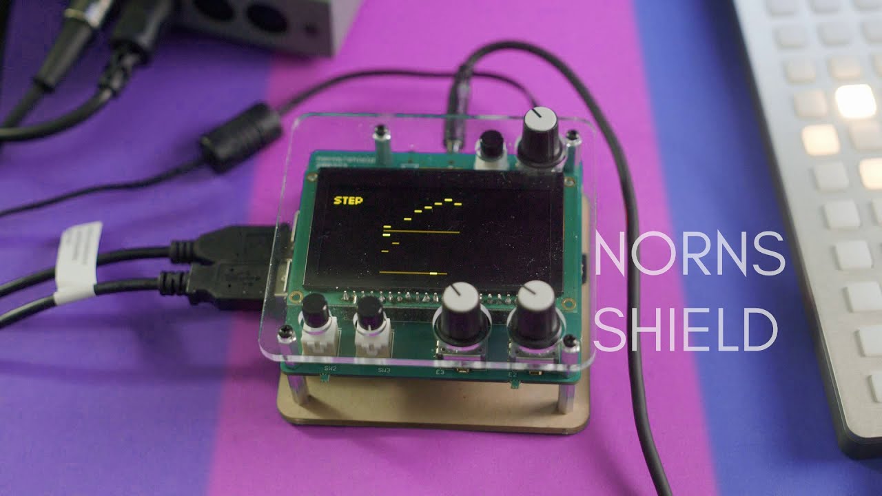 Monome Norns Shield: An Introduction - YouTube