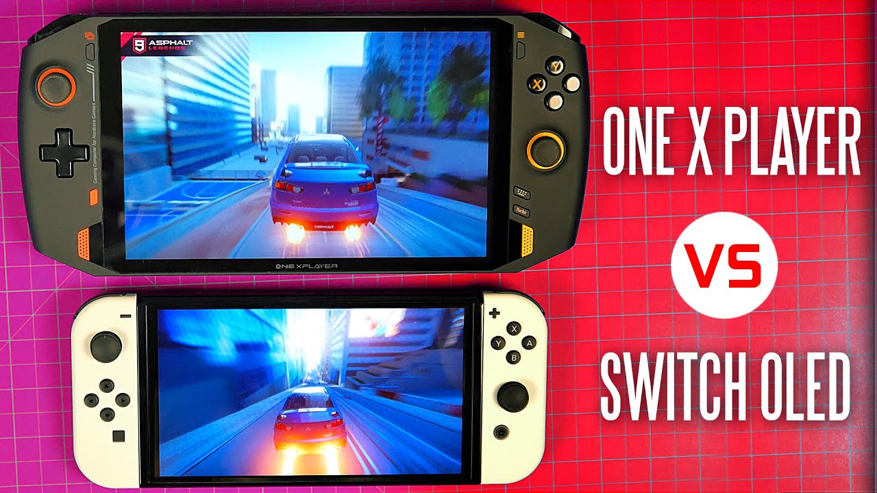 Nintendo Switch OLED vs One X Player- Handheld Gaming Console