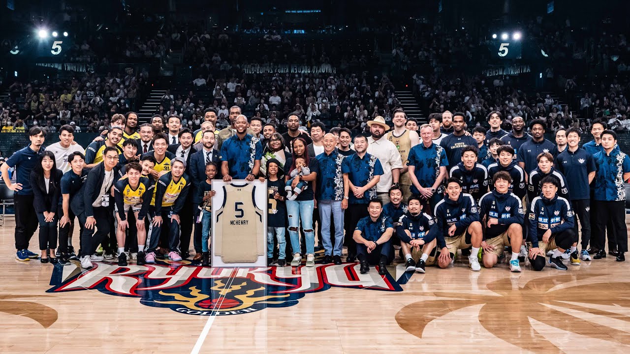 アンソニー・マクヘンリーAC 「#5」永久欠番セレモニー実施のご報告