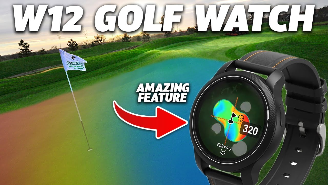 GolfBuddy Aim W12 Watch - Golf GPS Review - YouTube