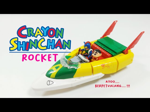 CRAYON SHINCHAN - Shinchan Rocket (KEEPPLEY K20617) - YouTube