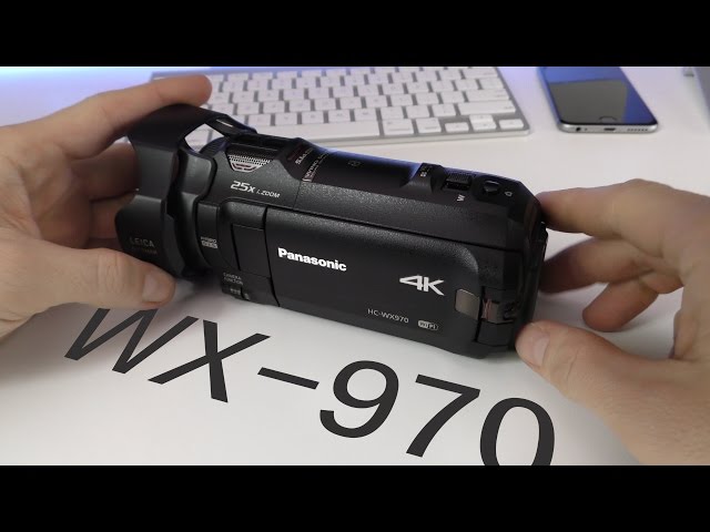 Panasonic HC-WX970 Camera Hands On Features and Test - YouTube