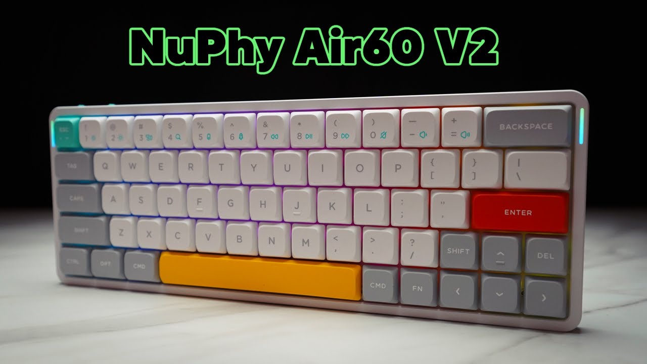 NuPhy Air60 V2 - The Smallest Mech Keyboard Gets a BIG Upgrade