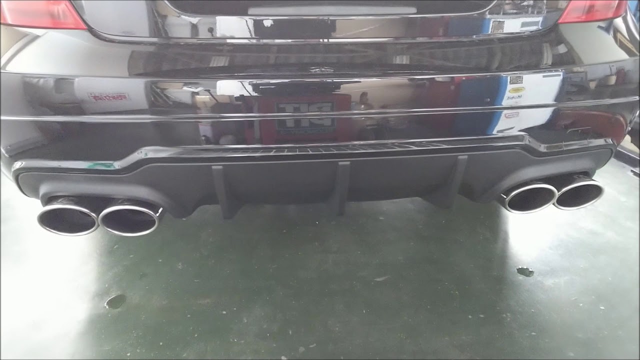 W204 4本出しマフラー | ベンツスペシャルショップ スリーポイントガレージ