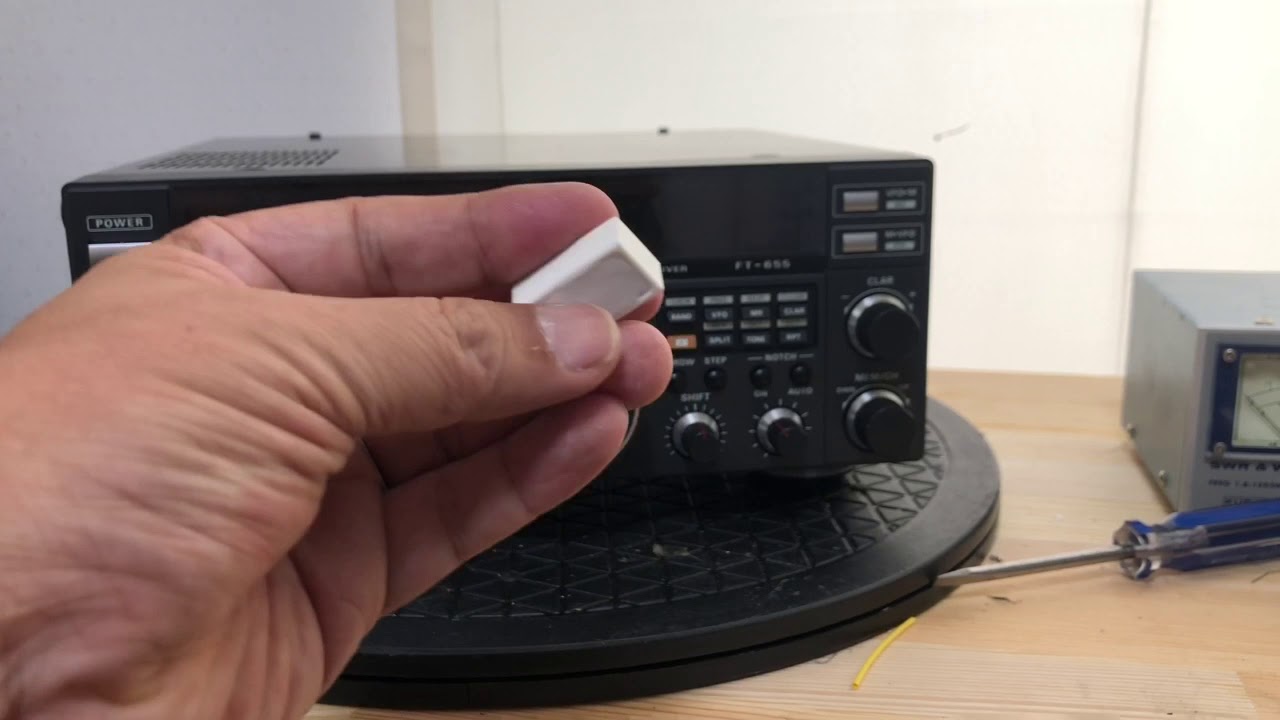 FT-655 repair completed [2019/09/04] - YouTube