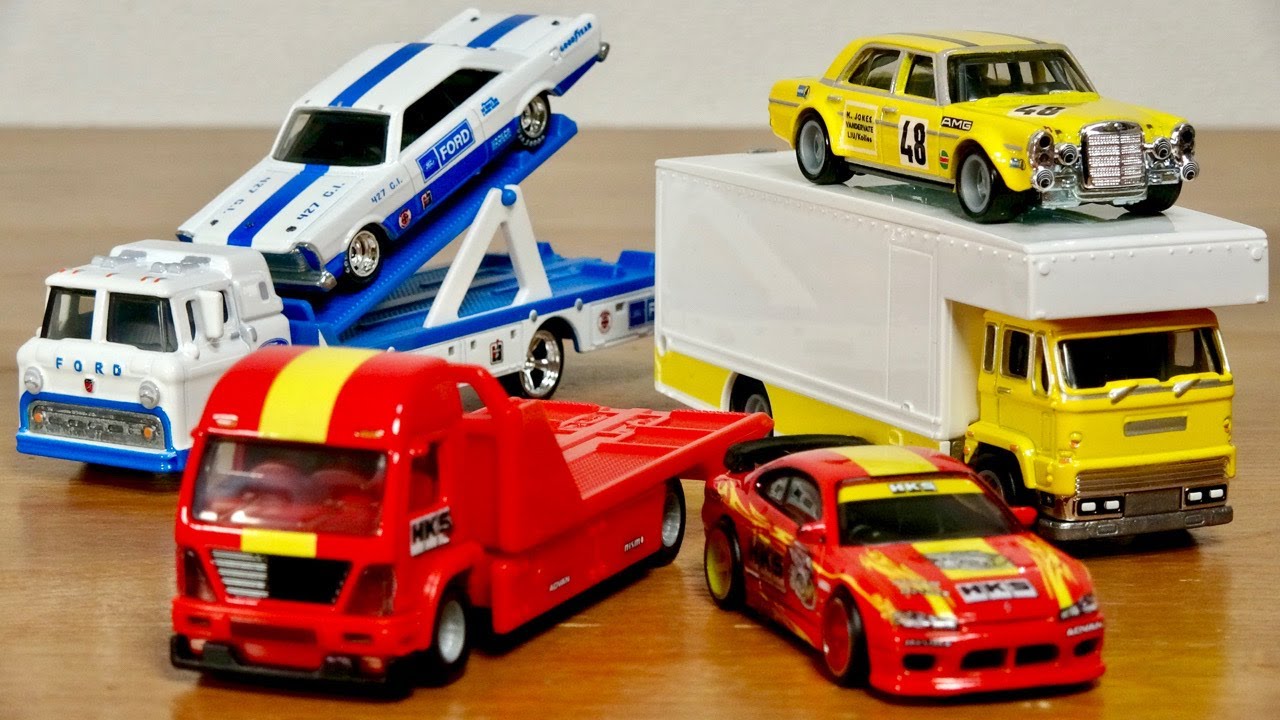 Silvia is a big seller!? Hot Wheels Team Transport Series 3 types