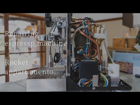 Cafe Vlog | Repairing espresso machine in Japan | エスプレッソ