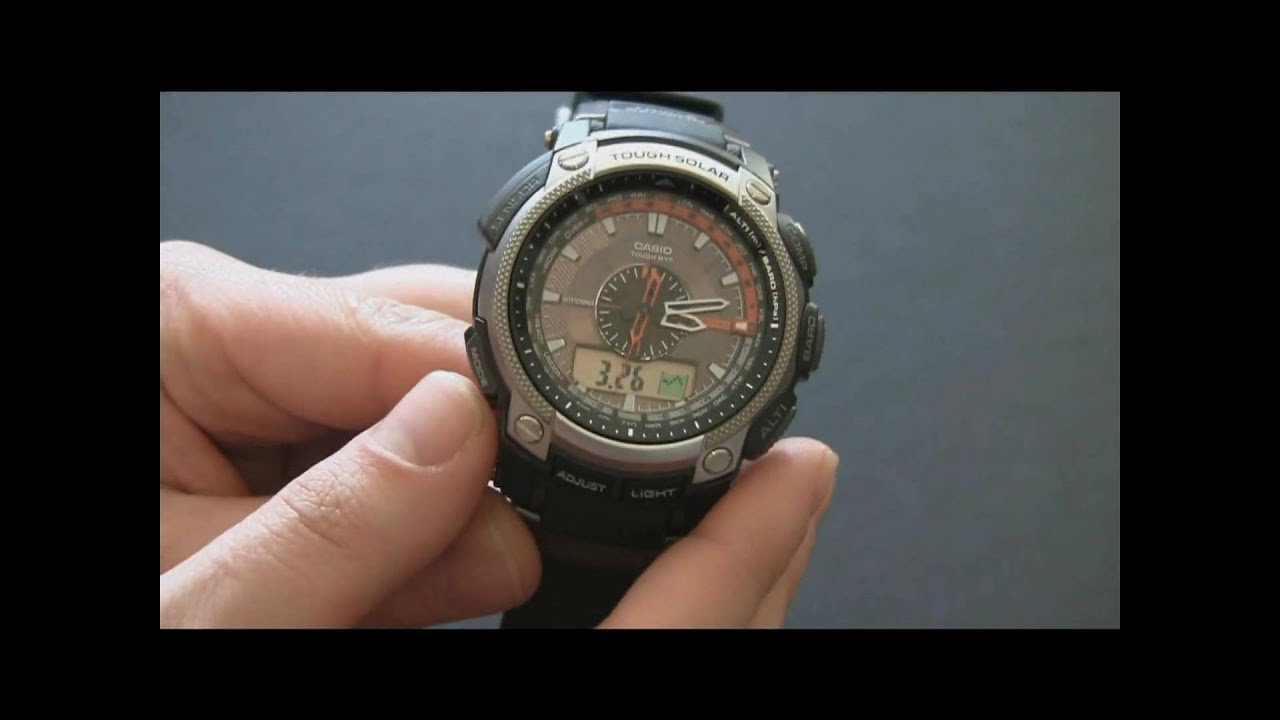 Casio Pro Trek PRW-5000Y Watch Review | aBlogtoWatch