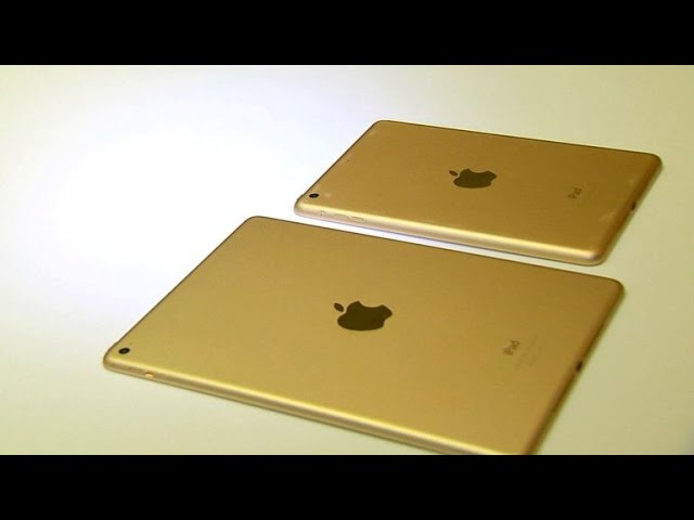 iPad Mini 3 now has Touch ID - YouTube