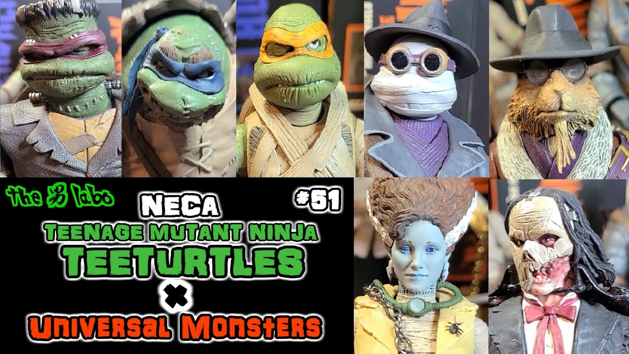 51『NECA ミュータントタートルズ×ユニバーサルモンスターフィギュア