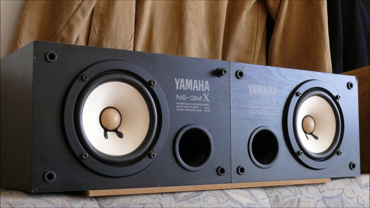 YAMAHA fullrange speaker NS3MX appearance preview video ( NS-3MX