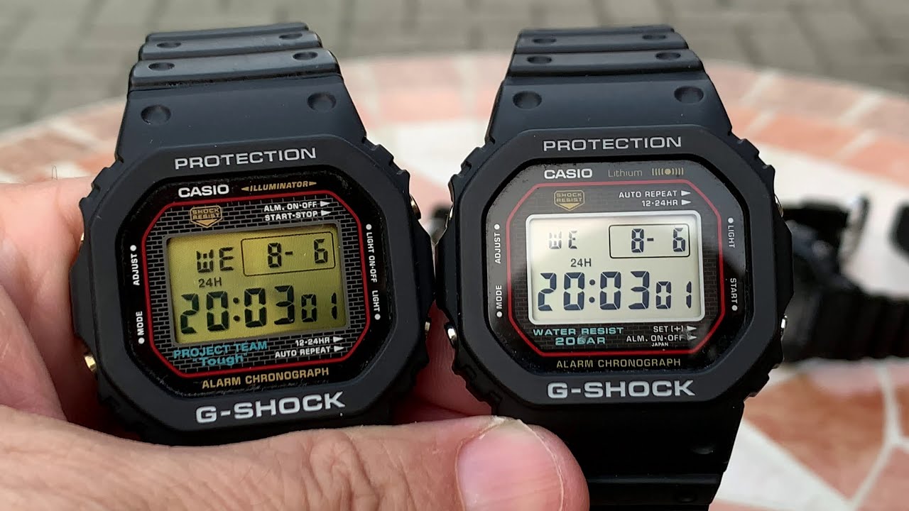Casio G-SHOCK G-5600UE-1 (NEW 3496 Module) | Unboxing and Review
