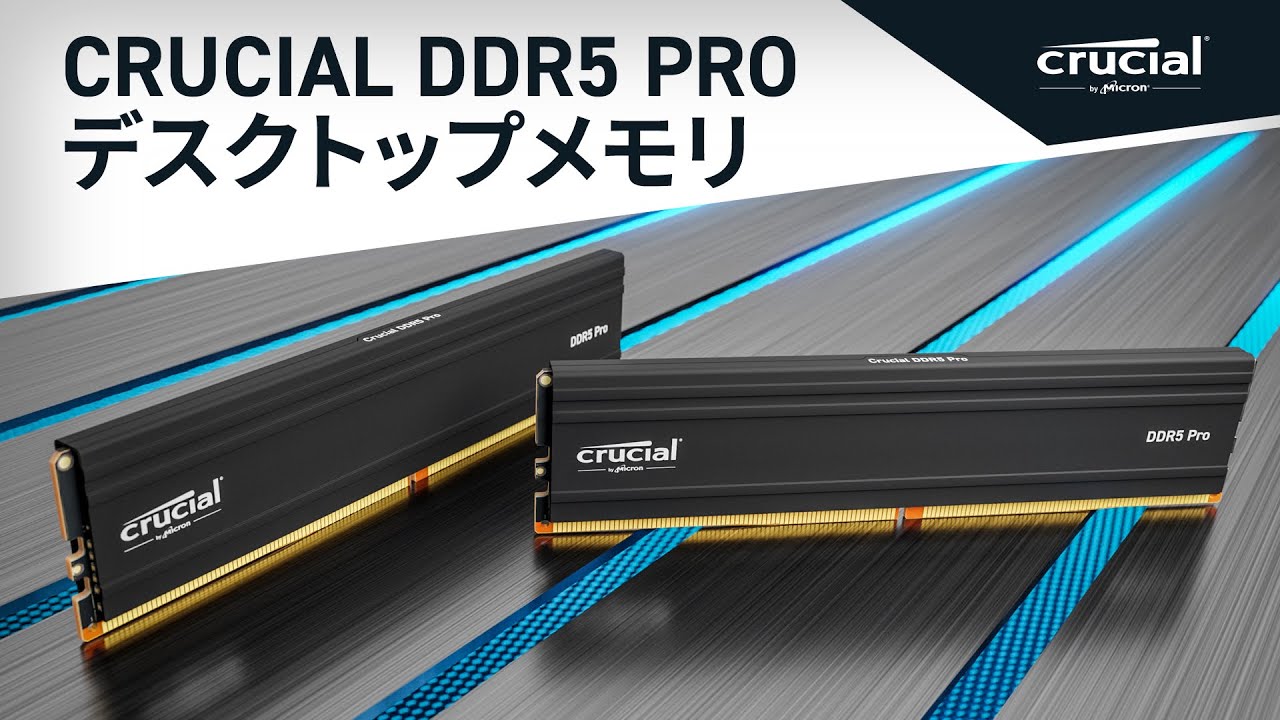 Crucial Pro 96GB Kit (48GBx2) DDR5-5600 UDIMM | CP2K48G56C46U5
