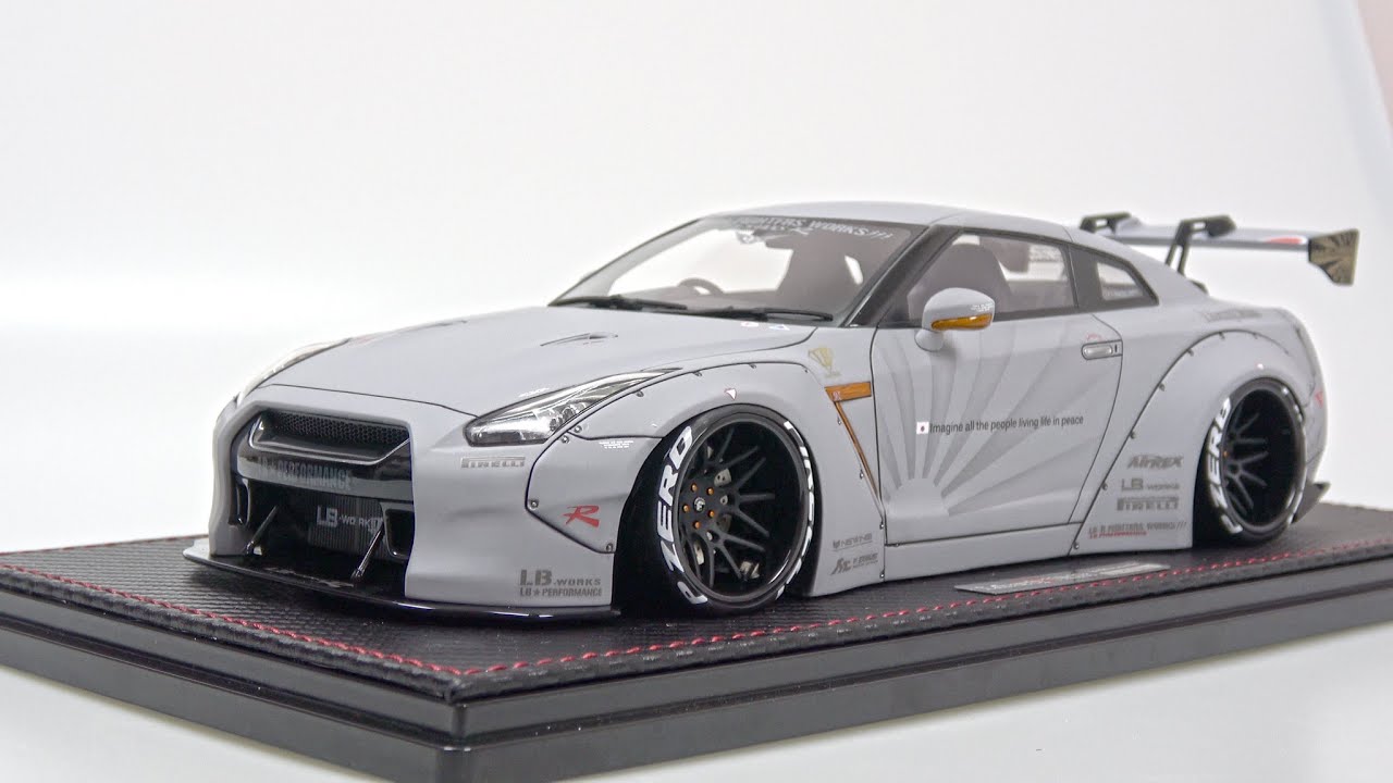 1/18 Ignition Model Liberty Walk LB-Works Nissan GT-R (R35) Matte