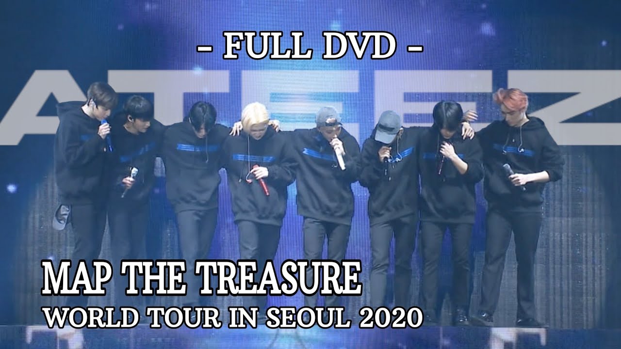 DVD/ENGSUB] ATEEZ - THE FELLOWSHIP : MAP THE TREASURE WORLD TOUR