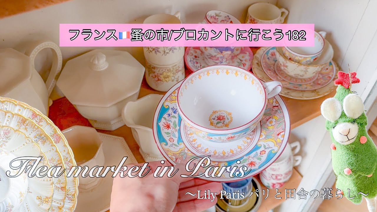 フランス🇫🇷蚤の市🌿 サルグミンヌミントンや思い出のオクトゴナル