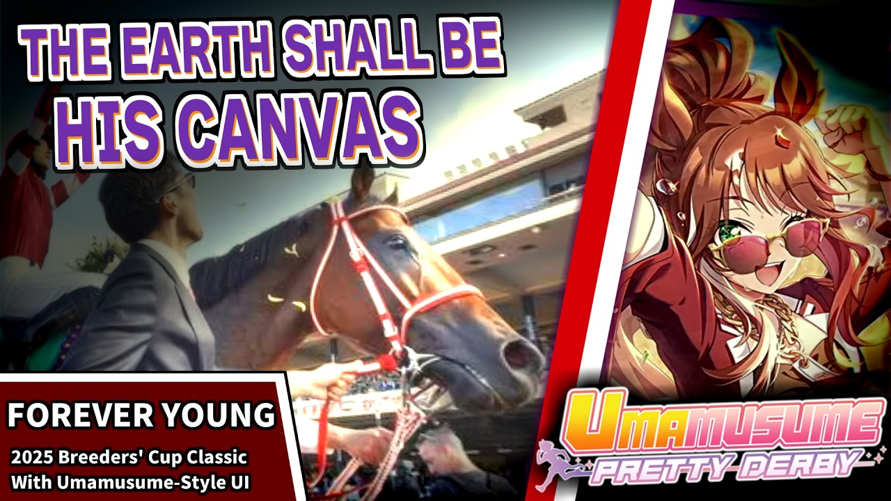 THE EARTH SHALL BE HIS CANVAS | Forever Young – 2025 Breeders' Cup