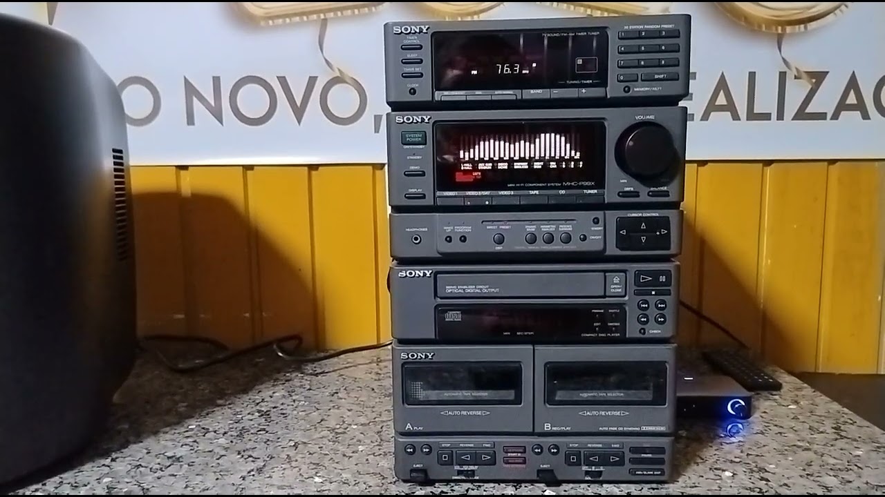 MINI SYSTEM SONY MHC-P99X PIXY - YouTube