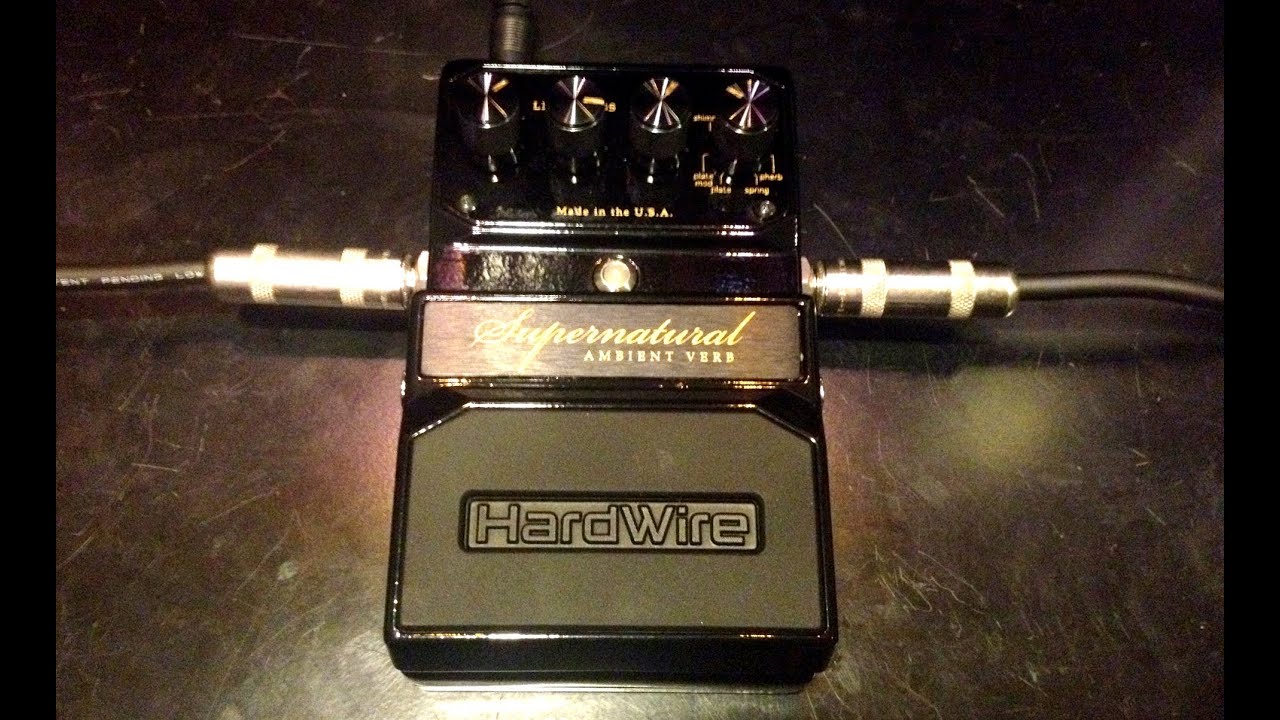 Supernatural Reverb Hardwire Ambient Verb - YouTube