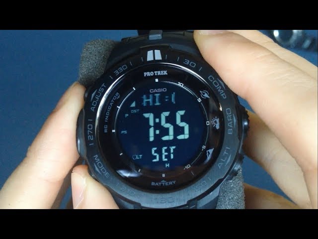 Casio Protrek PRW-3100 full review - YouTube