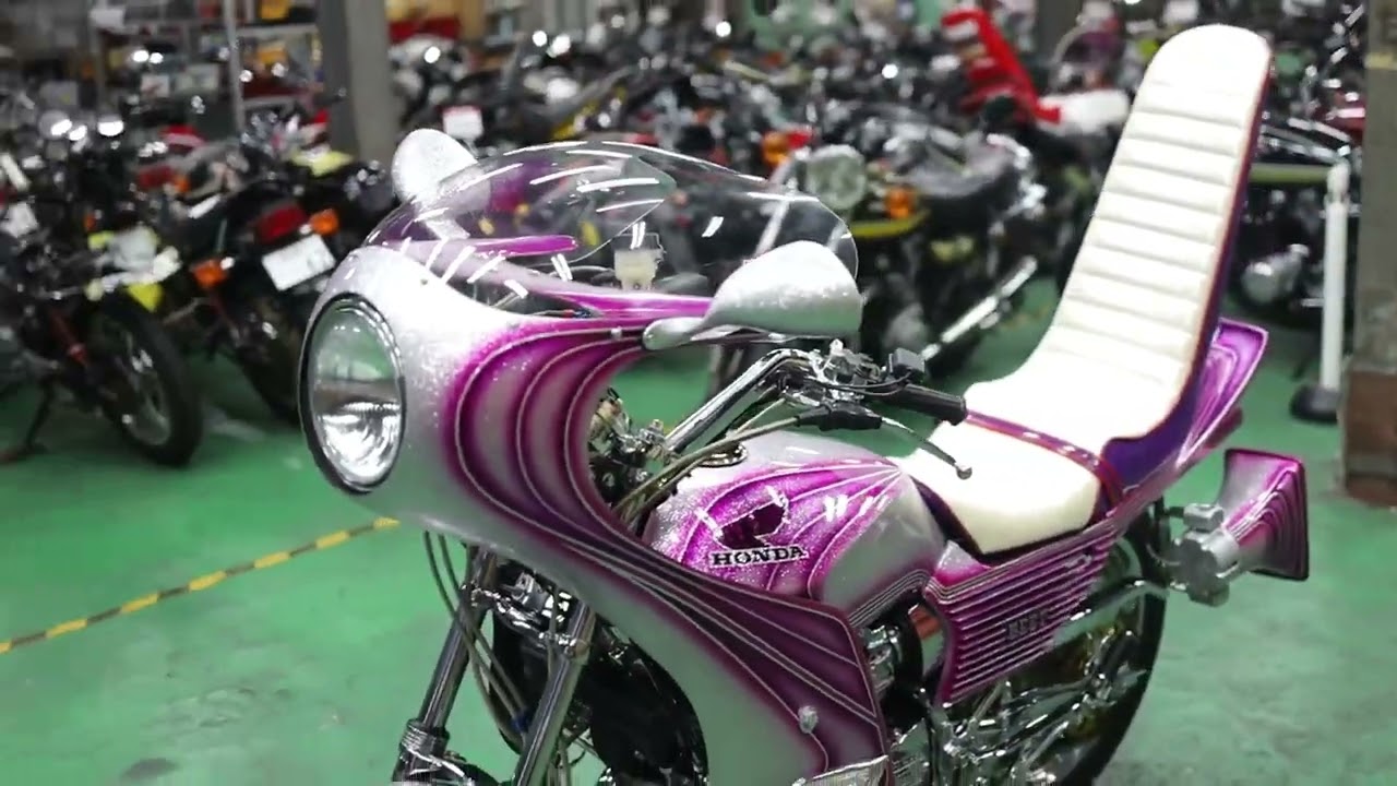 Superb, fully restored CBX400F, Candy Life, fully custom, rocket