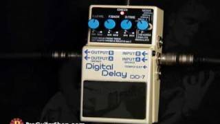 Boss DD-7 Digital Delay - YouTube