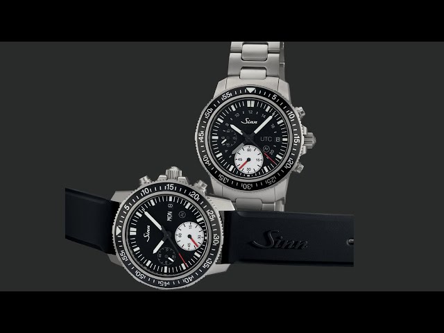The new Sinn 613 St And 613 St UTC Diving Chronographs - YouTube