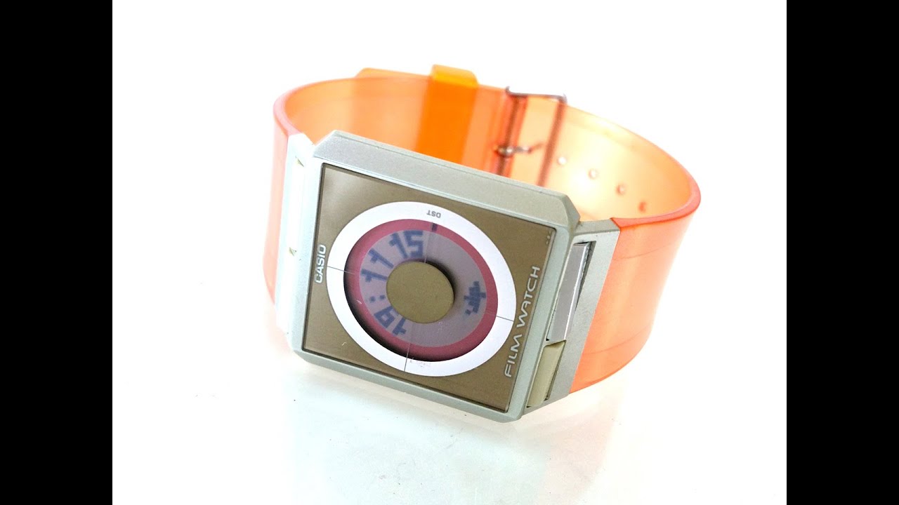 CASIO PELA FILM WATCH Module-2128 FS-02 カシオ ペラ - YouTube