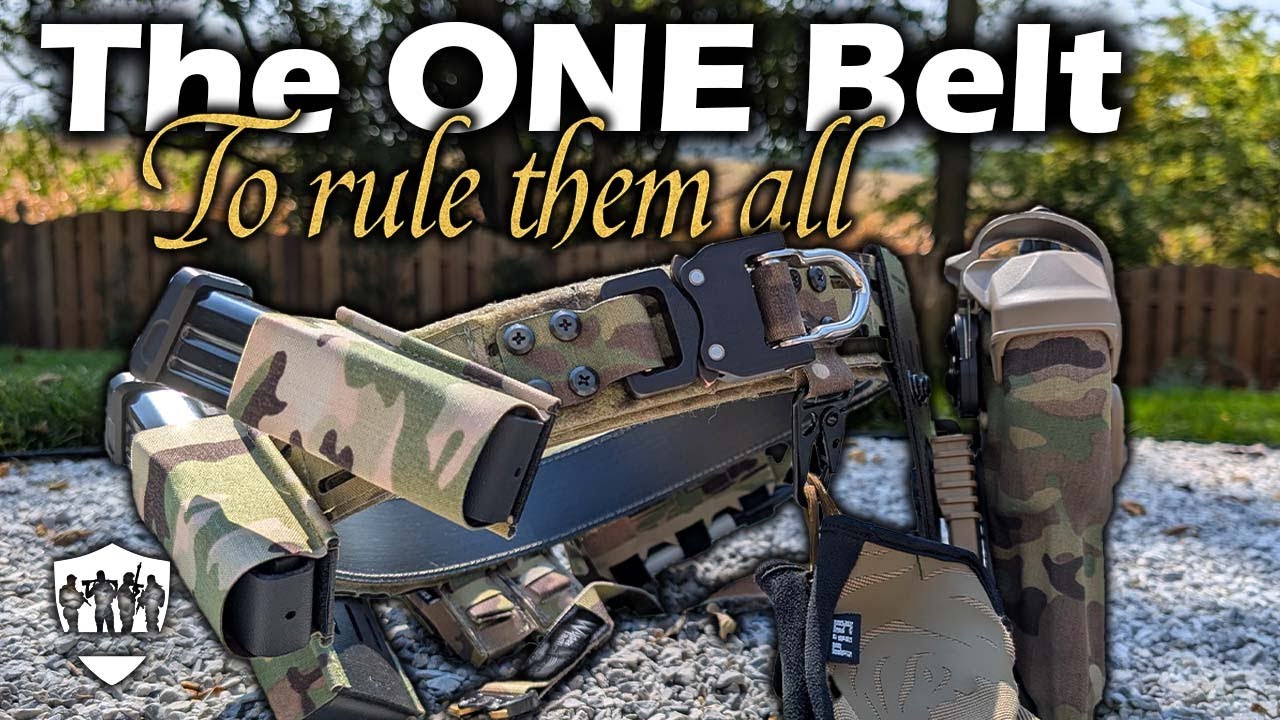 TYR Gunfighter Belt | First Line/Belt Kit for Airsoft & Milsim